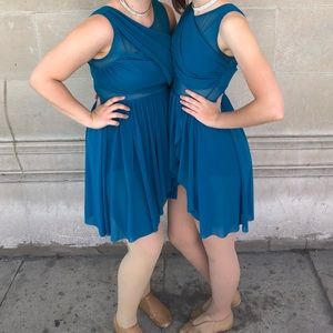 Capezio Other - Teal lyrical dress, dance costume Capezio Other - Teal lyrical dress, dance costume